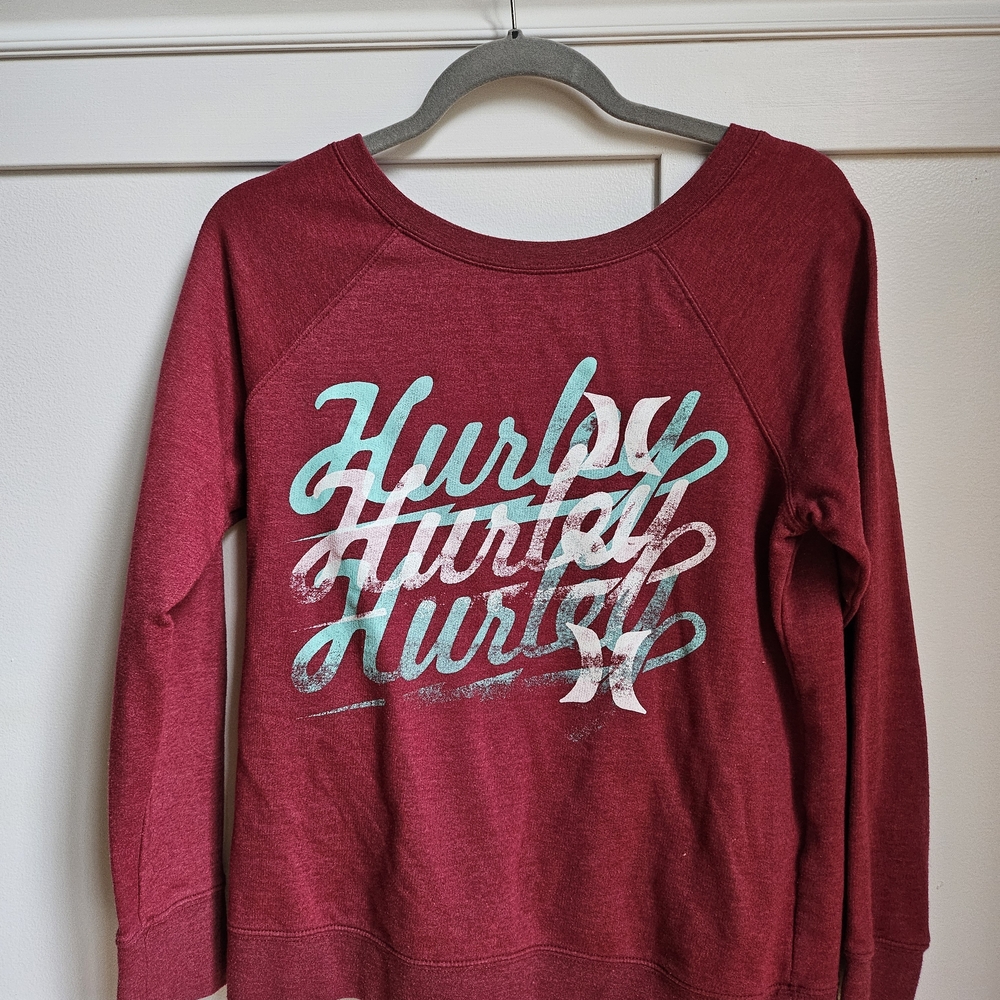 Hurley Red Sweatshirt